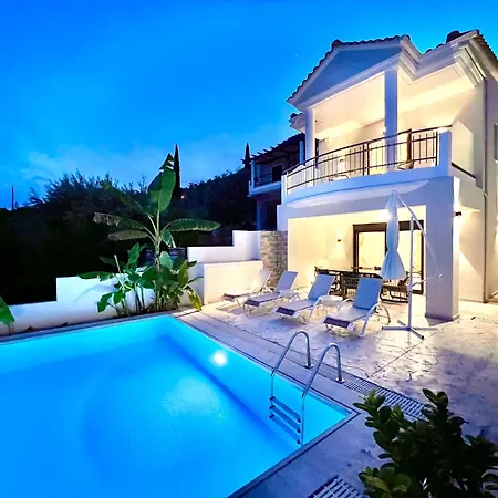 Luxury Villa Agios Dimitrios With Private Pool By Dadovillas Nydri  Exterior photo